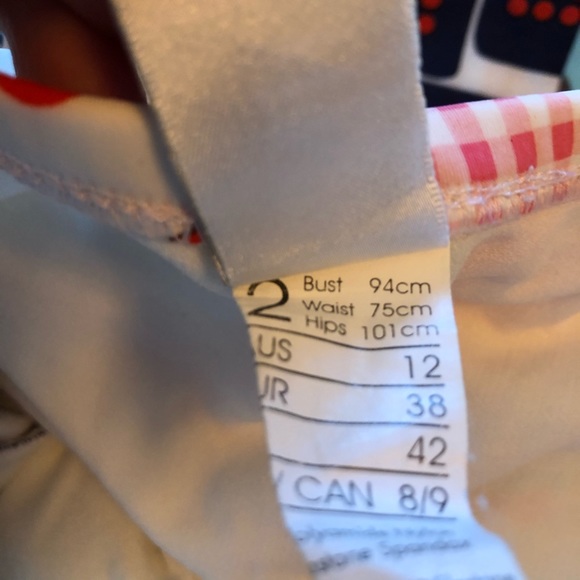 Zimmermann Patchwork Swimsuit Sz 12 - Picture 8 of 10